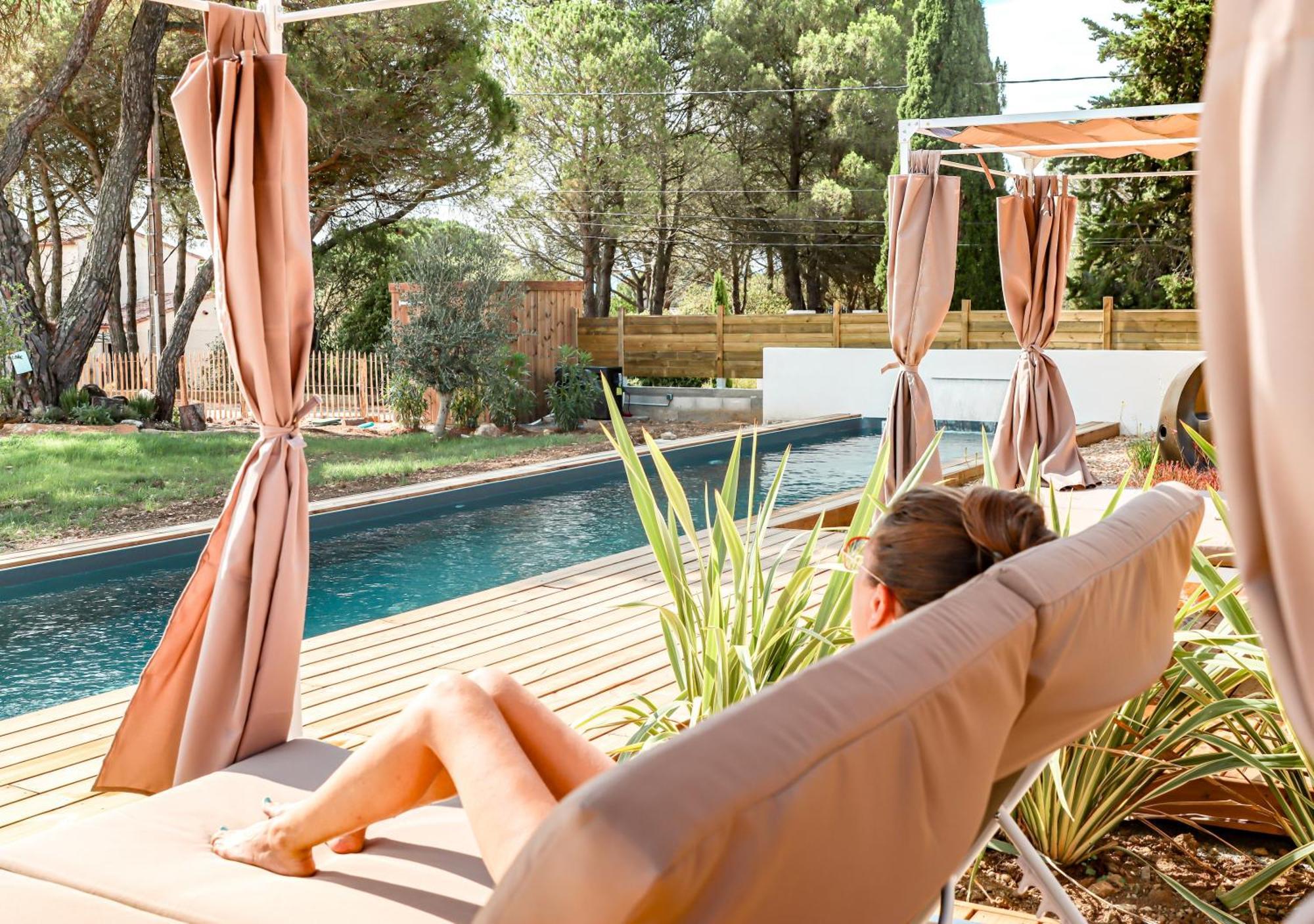 Les Gites De Laure - L'Eden Romantique, Chambres Hotes, Spa Prive, Couloir De Nage, Adults Only Malves-en-Minervois Eksteriør bilde